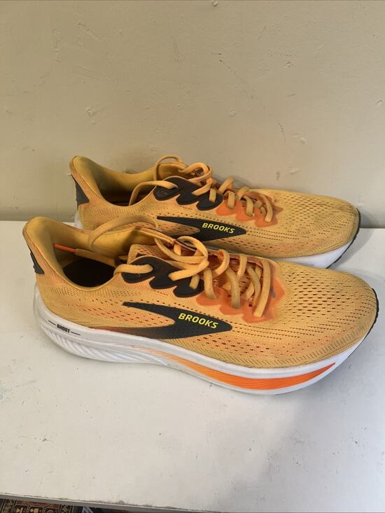 Brooks Other - Brooks Men's Ghost 17 Running Shoes Blazing Orange/Yellow 8.5